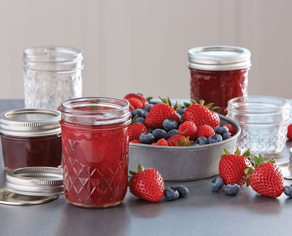 Berry Jam Reduced Sugar Fresh Preserving